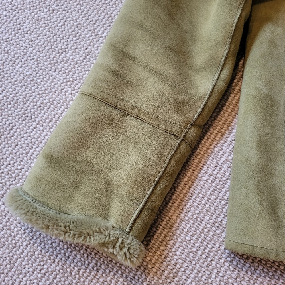 Fuchs Schmitt Cozy Winter Coat in soft green, size 8 - Picture 5 of 8